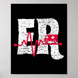 Emergency Department Er Nurse Front And Back Emerg Poster