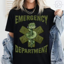 Emergency Department Frankenstein Nurse Halloween