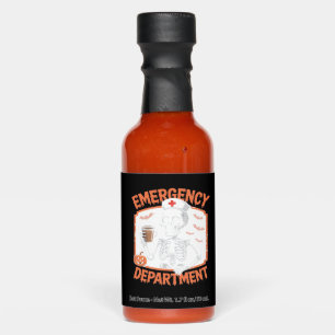Emergency Department Funny Halloween Nurse Essenti Hot Sauces
