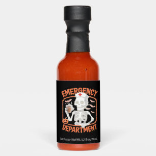 Emergency Department Funny Halloween Nurse Essenti Hot Sauces
