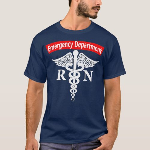 Emergency Department Nursing ER Registered Nurse R T_Shirt