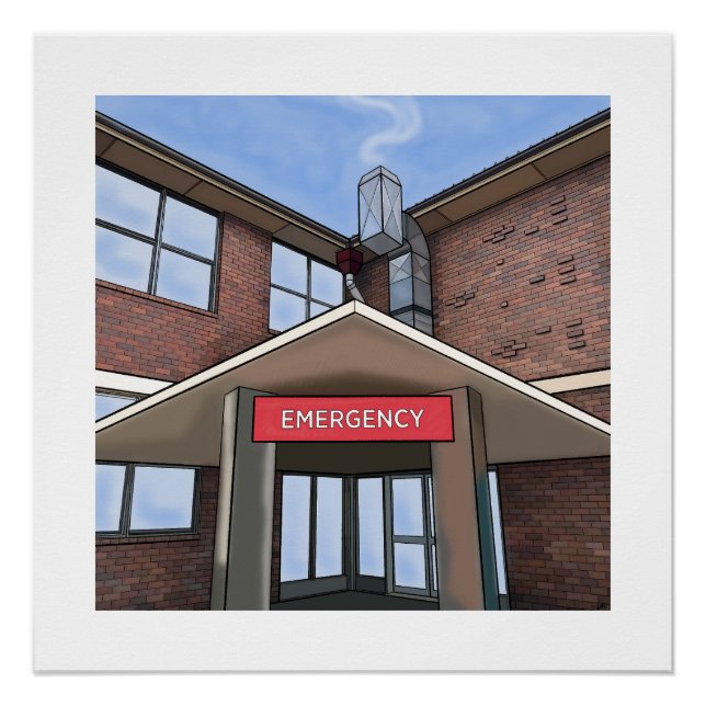 Emergency Department  Poster (Front)