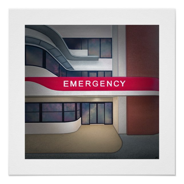 Emergency Department  Poster (Front)