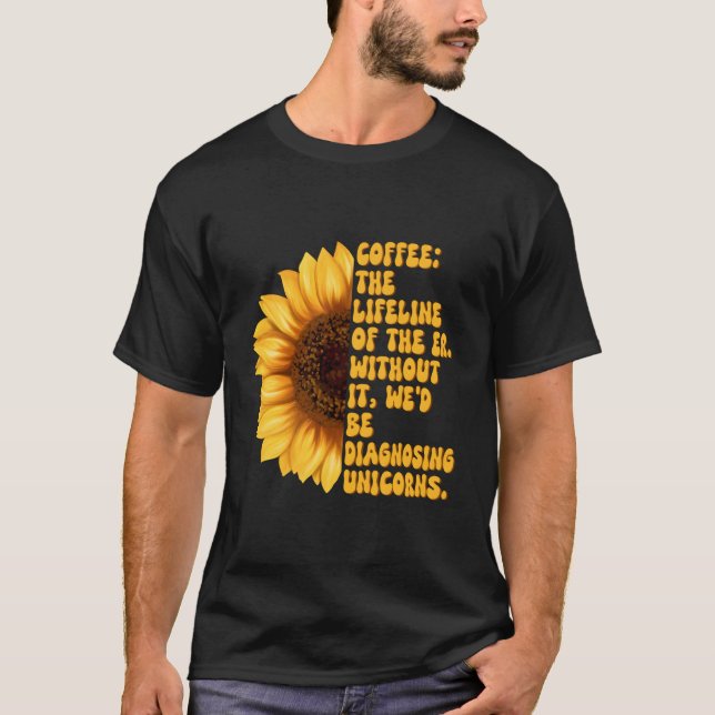 Emergency Department Room Er Nurse Nursing Funny G T-Shirt (Front)
