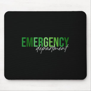 Emergency Department St Patricks Day Emergency Roo Mouse Pad