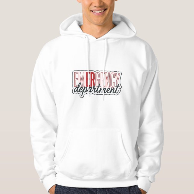 Emergency Department Typography Shirt Design_1 (Front)