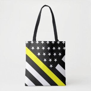 Emergency Dispatcher Flag Tote Bag