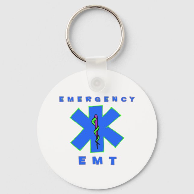 Emergency EMT Keychain (Front)