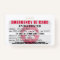 Emergency ID Medical Card Badge