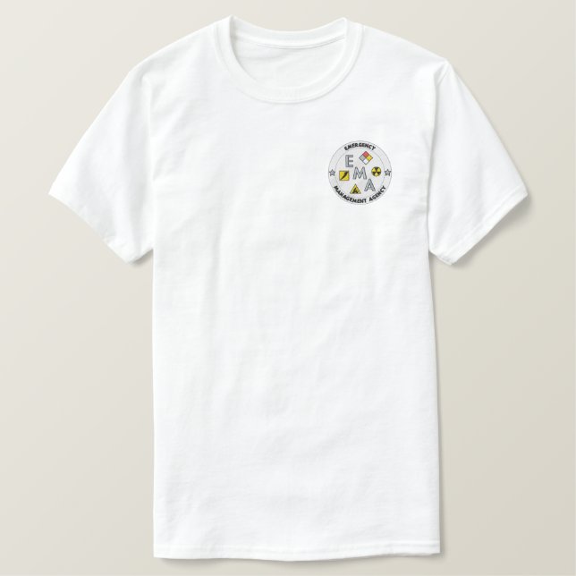 Emergency Management Agency Logo Embroidered Jacket (Design Front)