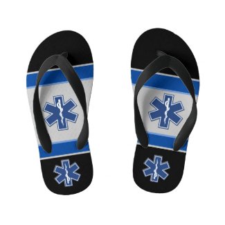 EMT EMS Rescue Flip Flops and Shoes