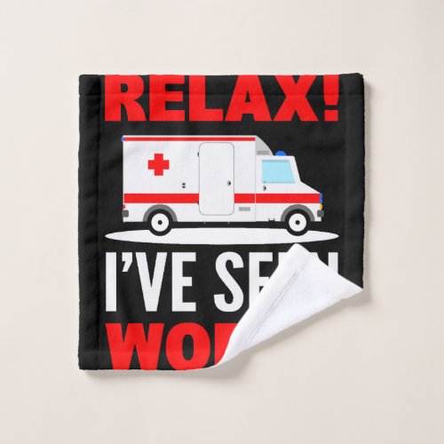 Emergency Medical Services Ambulance Driver Wash Cloth