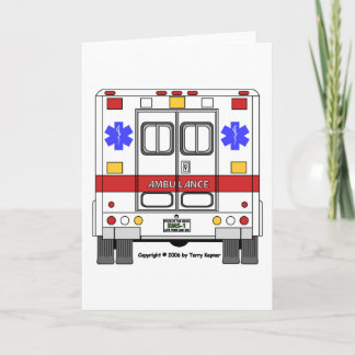 Emergency Medical Services Ambulance (EMS) Card
