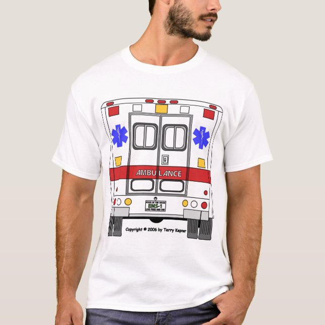 Emergency Medical Services Ambulance (EMS) T-Shirt (Front)