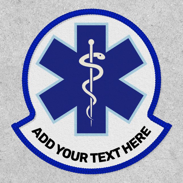 Emergency Medical Services Paramedic Patch (Front)