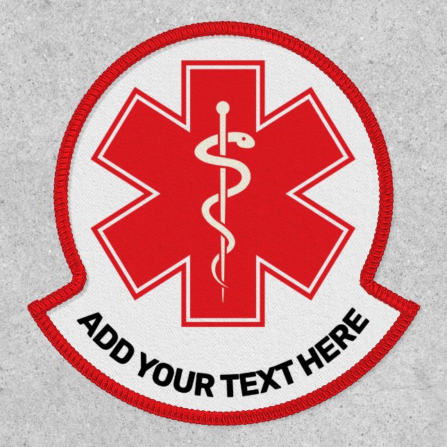 Emergency Medical Services Paramedic Patch (Front)