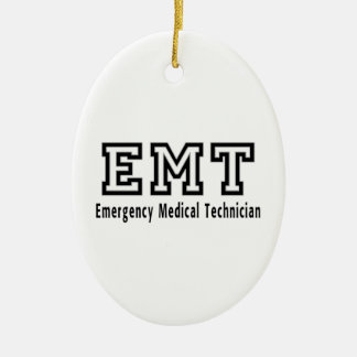 Emergency Medical Technician Ceramic Ornament