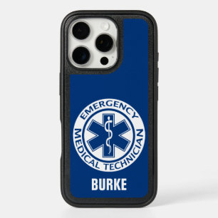 Emergency Medical Technician EMT with Name iPhone 16 Pro Case