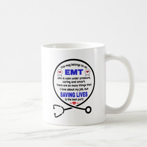  Emergency Medical Technician Gift EMT Gift Coffee Mug