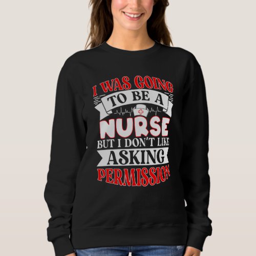 Emergency Medical Technician Healthcare Nurses Par Sweatshirt