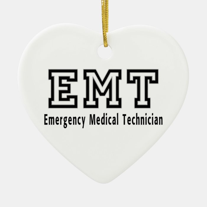 Emergency Medical Technician Christmas Tree Ornament