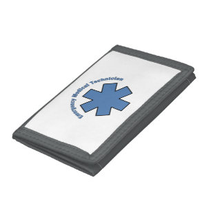 Emergency Medical Technician Trifold Wallet