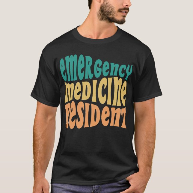 Emergency Medicine Resident Match Day Gift T-Shirt (Front)