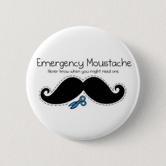 Emergency moustache button (Front)