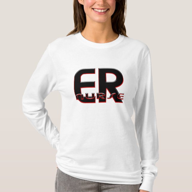 EMERGENCY NURSE 2 T-Shirt (Front)