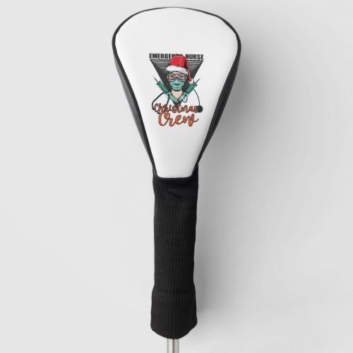 Emergency Nurse Christmas Crew   Golf Head Cover