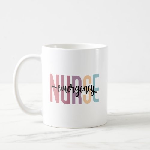 Emergency Nurse ER Department Nurse Week Graduate Coffee Mug