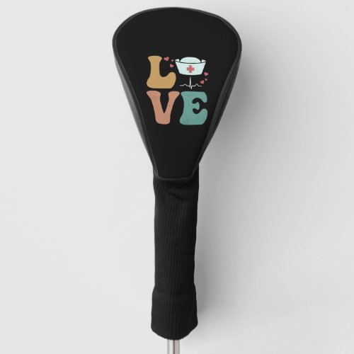 Emergency Nurse ER Nurse ER Nurse LOVE Golf Head Cover