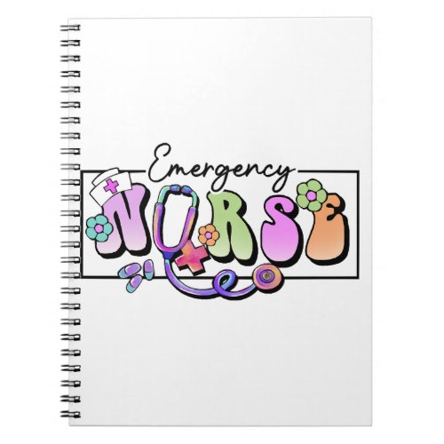 Emergency Nurse frame Notebook