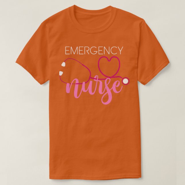 Emergency Nurse Gift Ambulance Nurse T-Shirt (Design Front)