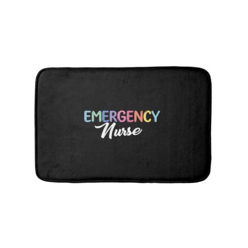 Emergency Nurse Medical Worker Bath Mat