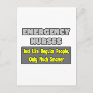 Emergency Nurses...Smarter Postcard