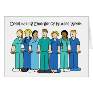 Emergency Nurses Week October Cards