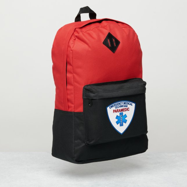 Emergency Paramedic Port Authority® Backpack (Left Corner)