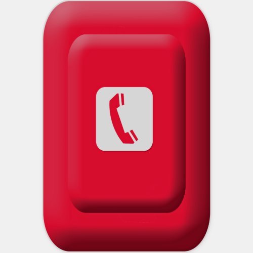 Emergency Phone Prop Sticker
