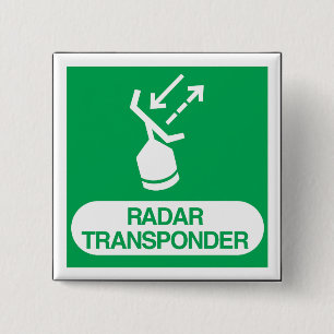 Emergency Radar Transponder Safety Sign Button