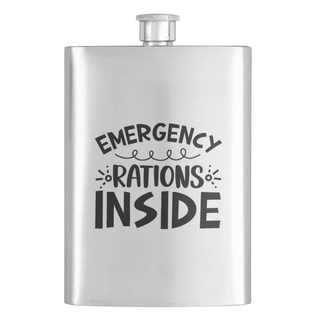Emergency Rations Inside Flask (Front)