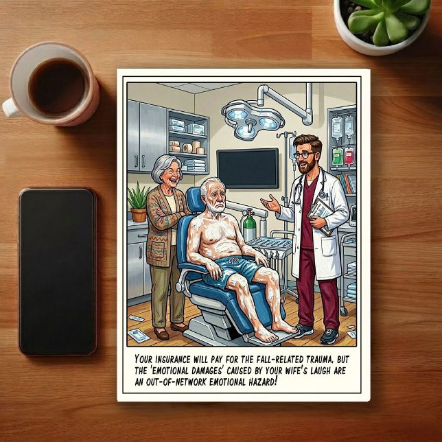 Emergency Room Adventures Cartoon Postcard (Creator Uploaded)