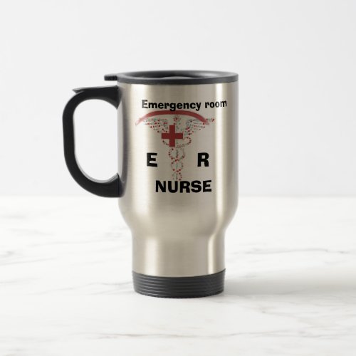 Emergency room ER nurseNational nurse day Travel Mug