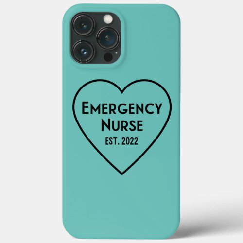 Emergency Room ER Nurse Registered Nurse  iPhone 13 Pro Max Case