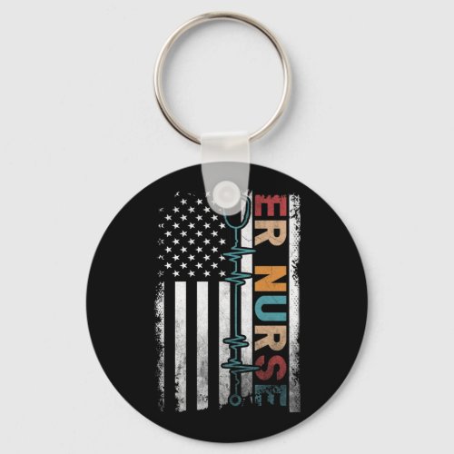 Emergency Room _ ER Nurses Keychain