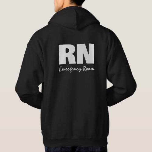 Emergency Room ER Registered Nurse Hoodie