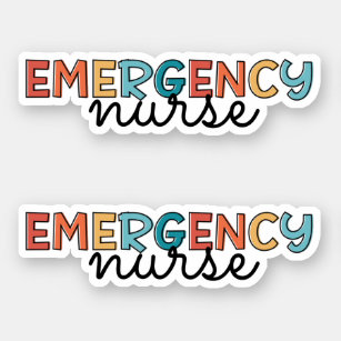 Nurse Nursing Clinic Medical Stuff Paramedic Sticker