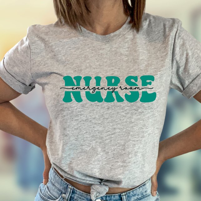 Emergency Room Nurse Script  T-Shirt (Creator Uploaded)