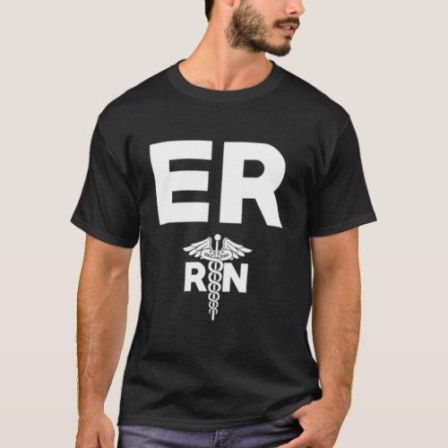 Emergency Room Registered Nurse Hospital Rn Staff T_Shirt