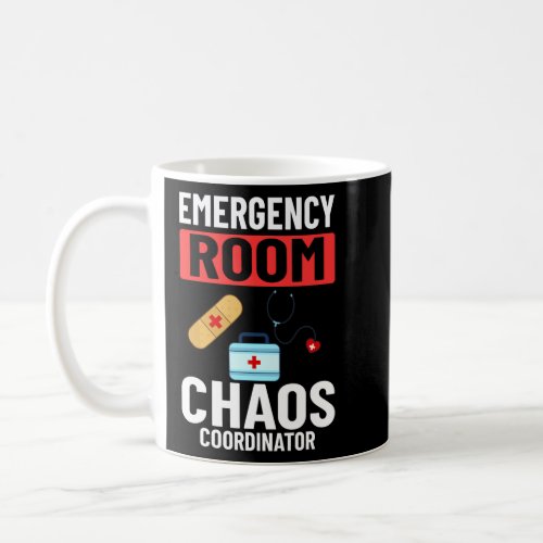 Emergency Room Technician ER Nurse Hospital Depart Coffee Mug